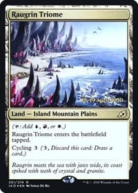Raugrin Triome - Prerelease Cards - Magic: The Gathering card