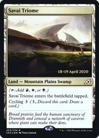 Savai Triome - Prerelease Cards - Magic: The Gathering card