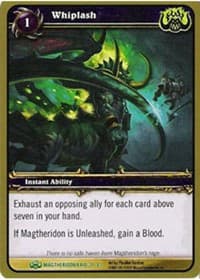 Whiplash - Magtheridon's Lair - WoW card