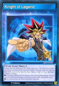 Knight of Legend - Speed Duel Decks: Match of the Millennium - YuGiOh card