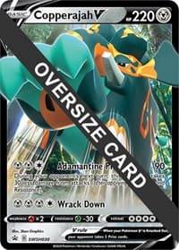 Copperajah V - SWSH030 - Jumbo Cards - Pokemon card