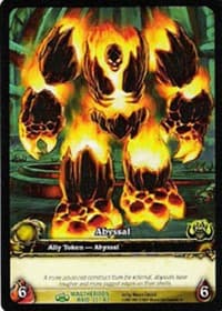 Abyssal - Magtheridon's Lair - WoW card