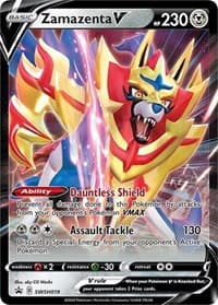 Zamazenta V - SWSH019 - SWSH: Sword & Shield Promo Cards - Pokemon card