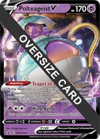 Polteageist V - SWSH021 - Jumbo Cards - Pokemon card