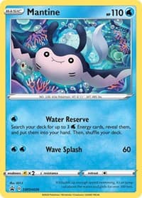 Mantine - SWSH026 - SWSH: Sword & Shield Promo Cards - Pokemon card