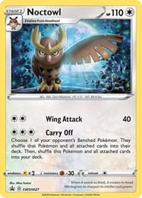 Noctowl - SWSH027 - SWSH: Sword & Shield Promo Cards - Pokemon card