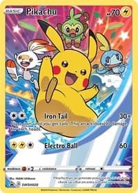 Pikachu - SWSH020 - SWSH: Sword & Shield Promo Cards - Pokemon card
