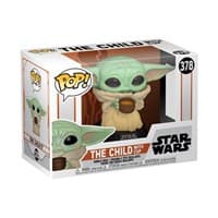 Star Wars The Mandalorian: The Child with Cup (Bobble-Head) - Pop! Vinyl - Funko card