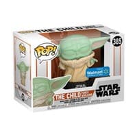Star Wars The Mandalorian: The Child Force Weilding (Bobble-Head) (Walmart Exclusive) - Pop! Vinyl - Funko card