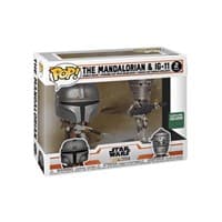 Star Wars The Mandalorian: The Mandalorian & IG-11 2-Pack (Barnes & Noble Exclusive) - Pop! Vinyl - Funko card