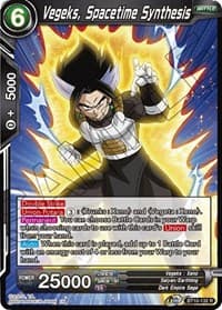 Vegeks, Spacetime Synthesis - Rise of the Unison Warrior - Dragon Ball Super: Masters card