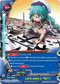 Let's make a "Pal"!! - Buddy Again Vol.2 ~Super Buddy War EX~ - Future Card BuddyFight card