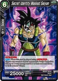 Secret Identity Masked Saiyan - Rise of the Unison Warrior - Dragon Ball Super: Masters card