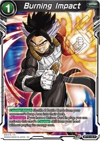Burning Impact - Rise of the Unison Warrior - Dragon Ball Super: Masters card