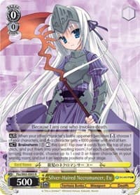 Silver-Haired Necromancer, Eu - Fujimi Fantasia Bunko - Weiss Schwarz card