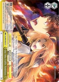 One Who Fulfils Ambitions - Fujimi Fantasia Bunko - Weiss Schwarz card