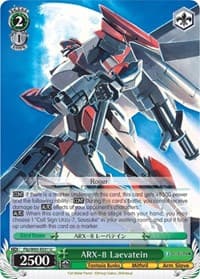 ARX-8 Laevatein - Fujimi Fantasia Bunko - Weiss Schwarz card