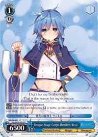 Unique Mage Corps Member, Re=L - Fujimi Fantasia Bunko - Weiss Schwarz card