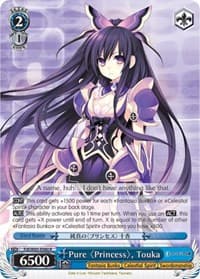 Pure Princess, Touka - Fujimi Fantasia Bunko - Weiss Schwarz card