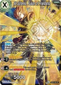 SS Gotenks, Fusion of Friendship - Rise of the Unison Warrior - Dragon Ball Super: Masters card