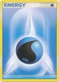 Water Energy (2007 Unnumbered D/P Style Non-Holo) - League & Championship Cards - Pokemon card