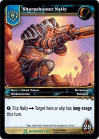 Sharpshooter Nally - Servants of the Betrayer - WoW card