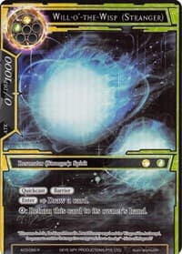 Will-o'-the-Wisp (Stranger) (Full Art) - Alice Origin III - Force of Will card