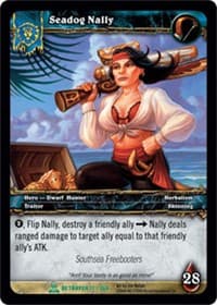Seadog Nally - Servants of the Betrayer - WoW card