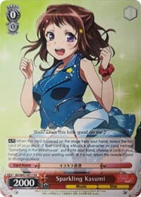 Sparkling Kasumi - BanG Dream! - Weiss Schwarz card