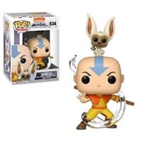 Avatar: the Last Airbender: Aang with Momo - Pop! Vinyl - Funko card
