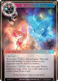 Butterfly Effect - Alice Origin III - Force of Will card