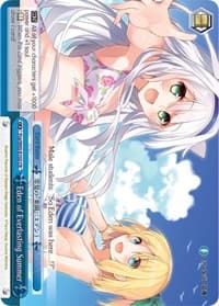 Eden of Everlasting Summer - Fujimi Fantasia Bunko - Weiss Schwarz card
