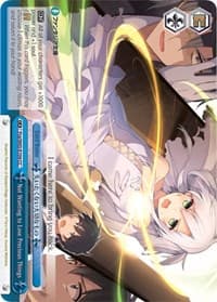 Not Wanting to Lose Precious Things - Fujimi Fantasia Bunko - Weiss Schwarz card