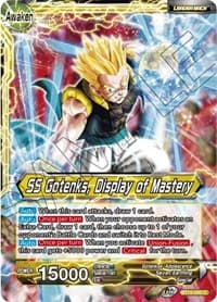 Gotenks // SS Gotenks, Display of Mastery - Rise of the Unison Warrior - Dragon Ball Super: Masters card