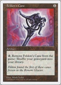 Feldon's Cane - Fifth Edition - Magic: The Gathering card
