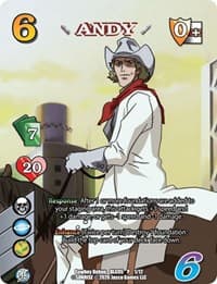 Andy - Cowboy Bebop DLC - UniVersus card
