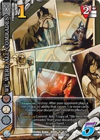 We Were All Comrades - Cowboy Bebop DLC - UniVersus card