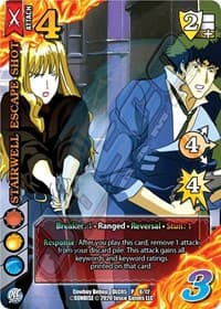Stairwell Escape Shot - Cowboy Bebop DLC - UniVersus card