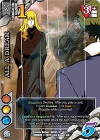 All A Dream - Cowboy Bebop DLC - UniVersus card