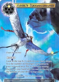 Accel's Reconnaissance (Full Art) - Alice Origin III - Force of Will card