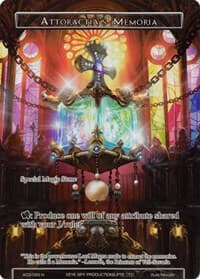 Attoractia's Memoria (Full Art) - Alice Origin III - Force of Will card