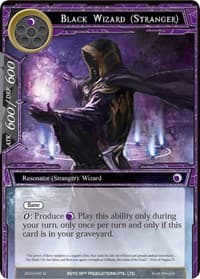 Black Wizard (Stranger) - Alice Origin III - Force of Will card