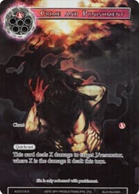 Crime and Punishment (Full Art) - Alice Origin III - Force of Will card