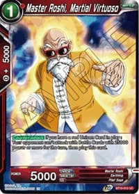 Master Roshi, Martial Virtuoso - Rise of the Unison Warrior - Dragon Ball Super: Masters card