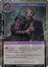 Grave Robbers - Alice Origin III - Force of Will card