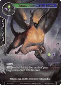 Griphon, Racing Across Darkness (Full Art) - Alice Origin III - Force of Will card