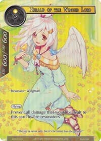 Herald of the Winged Lord (Full Art) - Alice Origin III - Force of Will card