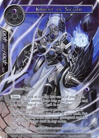 Knight of Sigurd (Full Art) - Alice Origin III - Force of Will card