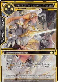 Michael, the Archangel (Stranger) (Full Art) - Alice Origin III - Force of Will card