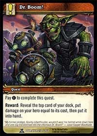 Dr. Boom! - Servants of the Betrayer - WoW card